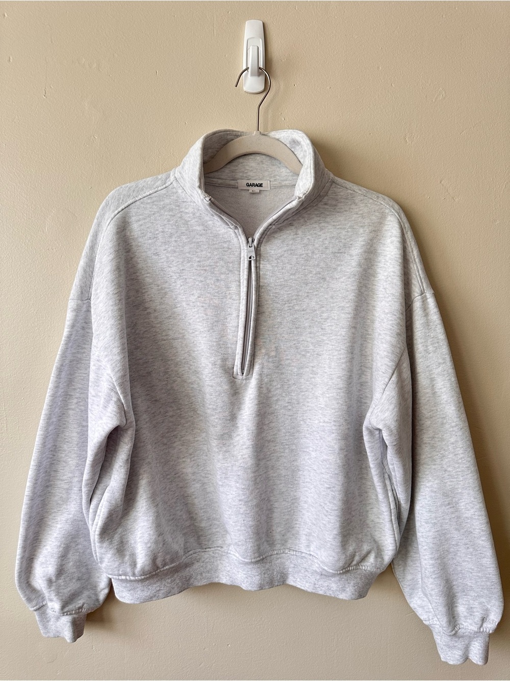 GARAGE Quarter Zip Sweatshirt